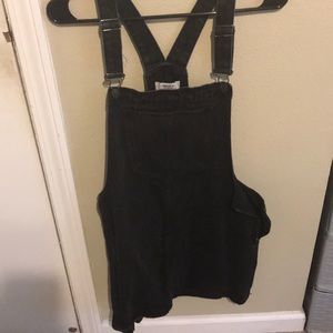 Black Overall Dress